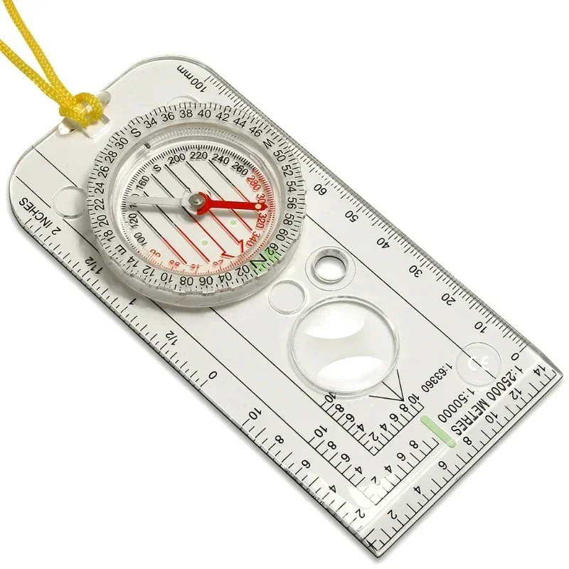 Compass Lensatic - Compass Navigation Map Ruler Reading Scouting