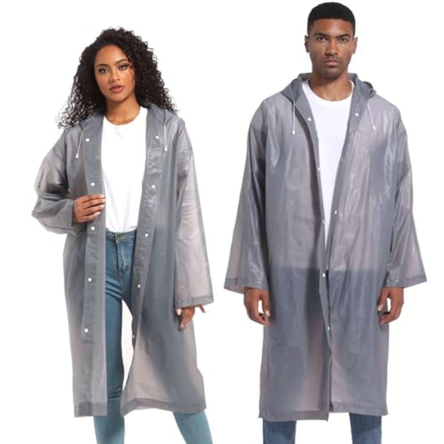Rain Ponchos for Adults Rainco - Emergency Poncho Rain บทวิจารณ์และราคา