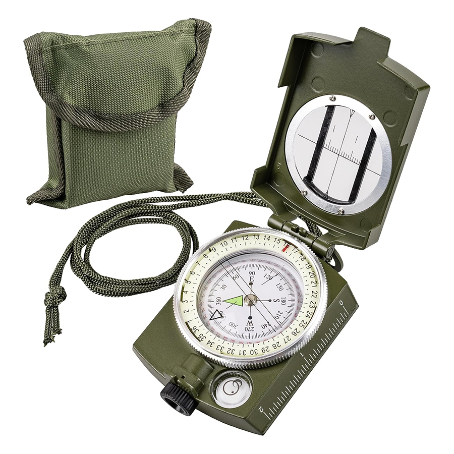 Tactical Survival Compass - Wa - Compass Lensatic บทวิจารณ์และราคา