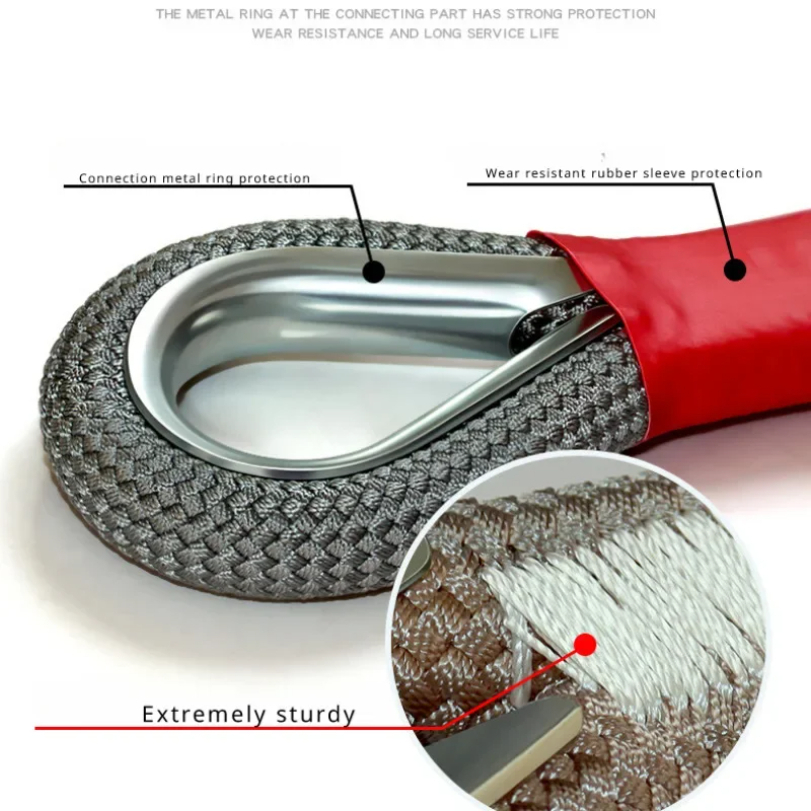New Car Towing Rope Off-road V - Rescue Rope Throw บทวิจารณ์และราคา