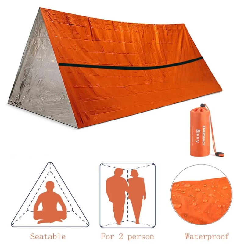 2 Person Emergency Shelter Biv - Bivy Bag Emergency บทวิจารณ์และราคา