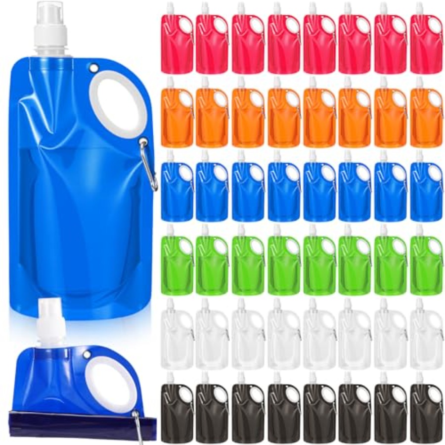 22 oz Collapsible Water Bottle - Water Bag Collapsible บทวิจารณ์และราคา