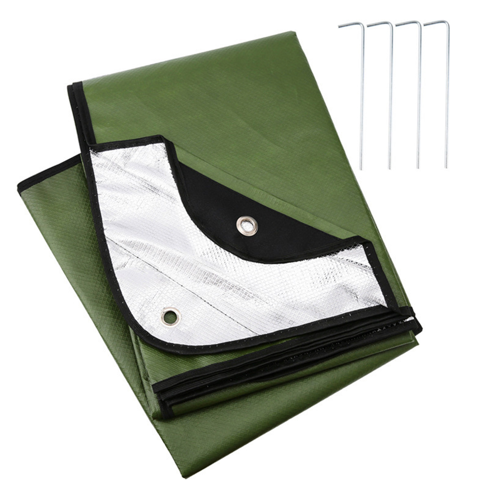 1pc Outdoor Camping Survival B - Survival Blanket Reflective บทวิจารณ์และราคา
