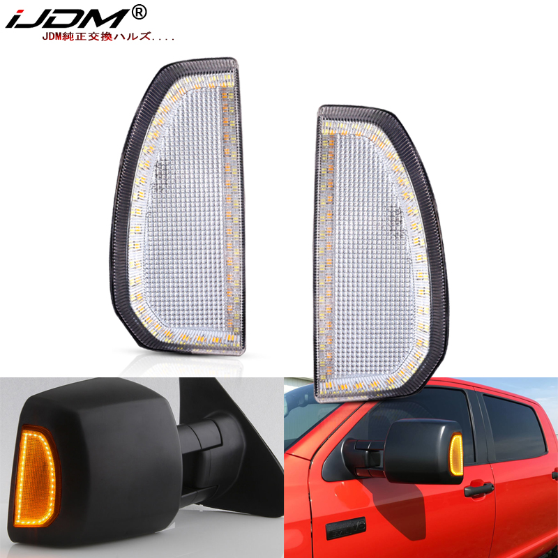2pcs Switchback LED Side Mirro - Signal Panel Orange บทวิจารณ์และราคา