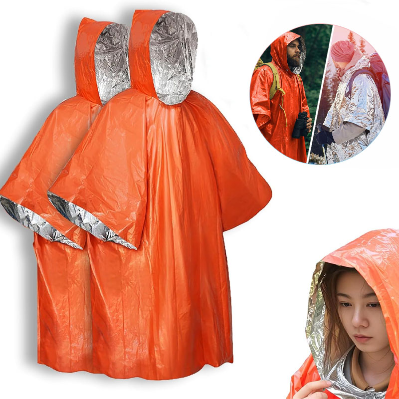 1-10PCS Compact Thermal Emerge - Survival Blanket Reflective บทวิจารณ์และราคา