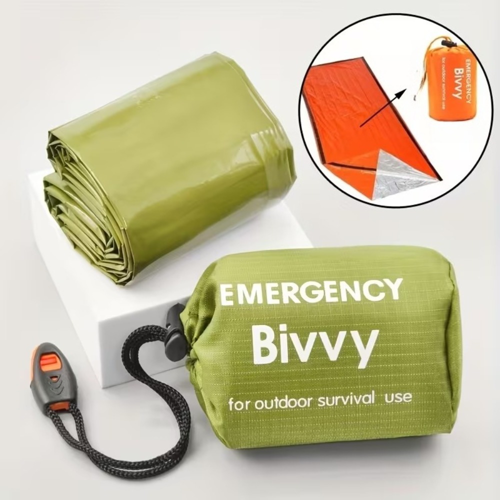 3Pcs Emergency Sleeping Bag Ki - Bivy Bag Emergency บทวิจารณ์และราคา