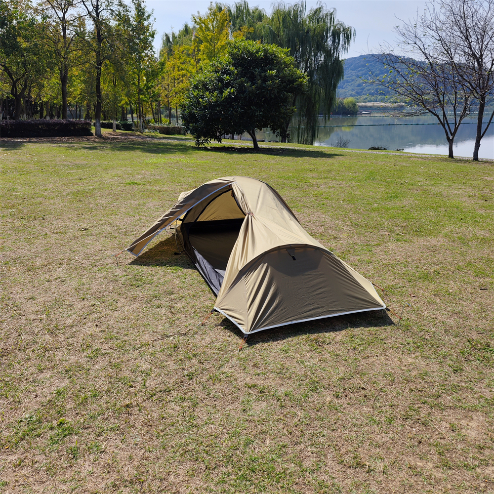 2024 Backpacking Tent 1 Person - Emergency Mylar Tent บทวิจารณ์และราคา