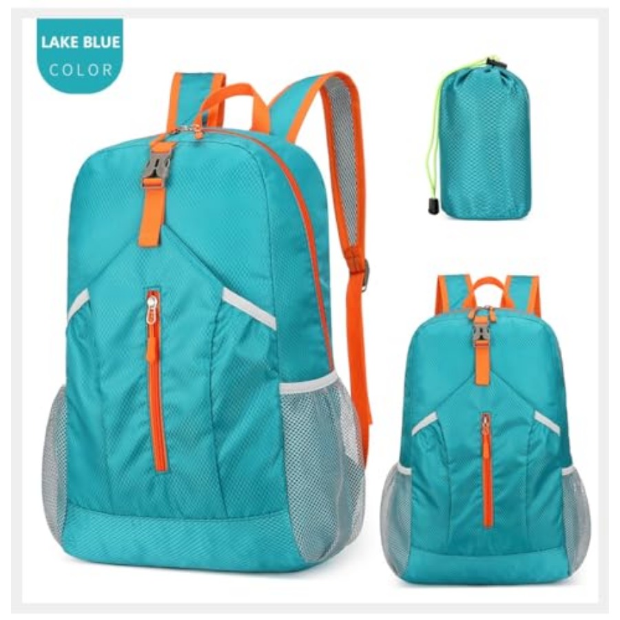 25L Foldable Hiking Backpack,  - Water Bag Collapsible บทวิจารณ์และราคา