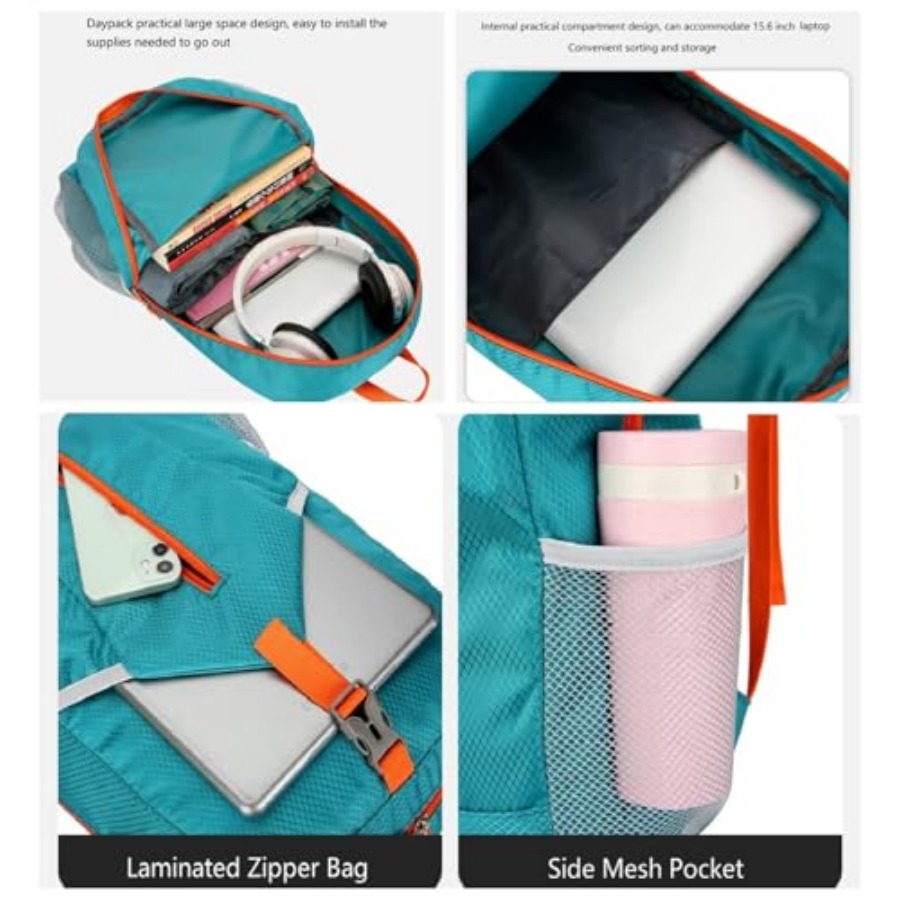25L Foldable Hiking Backpack,  - Water Bag Collapsible บทวิจารณ์และราคา
