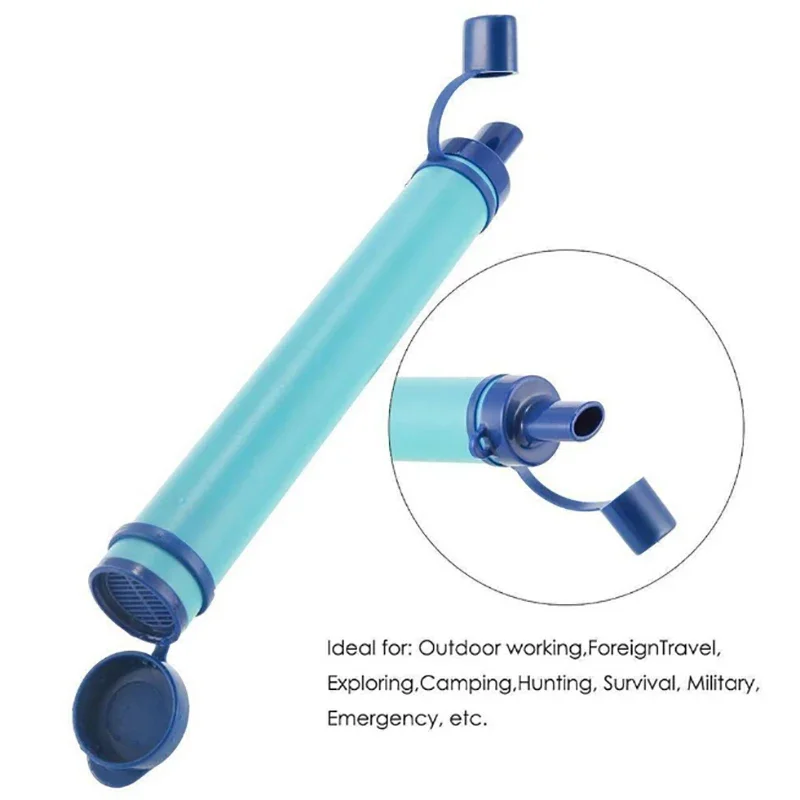 Mini Water Filter Straw Outdoo - Water Purification Straw บทวิจารณ์และราคา