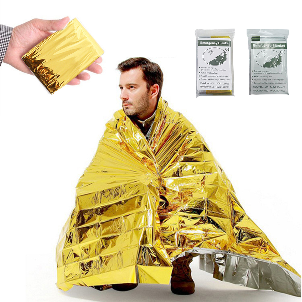 5Pcs Outdoor Emergency Blanket - Bivy Bag Emergency บทวิจารณ์และราคา
