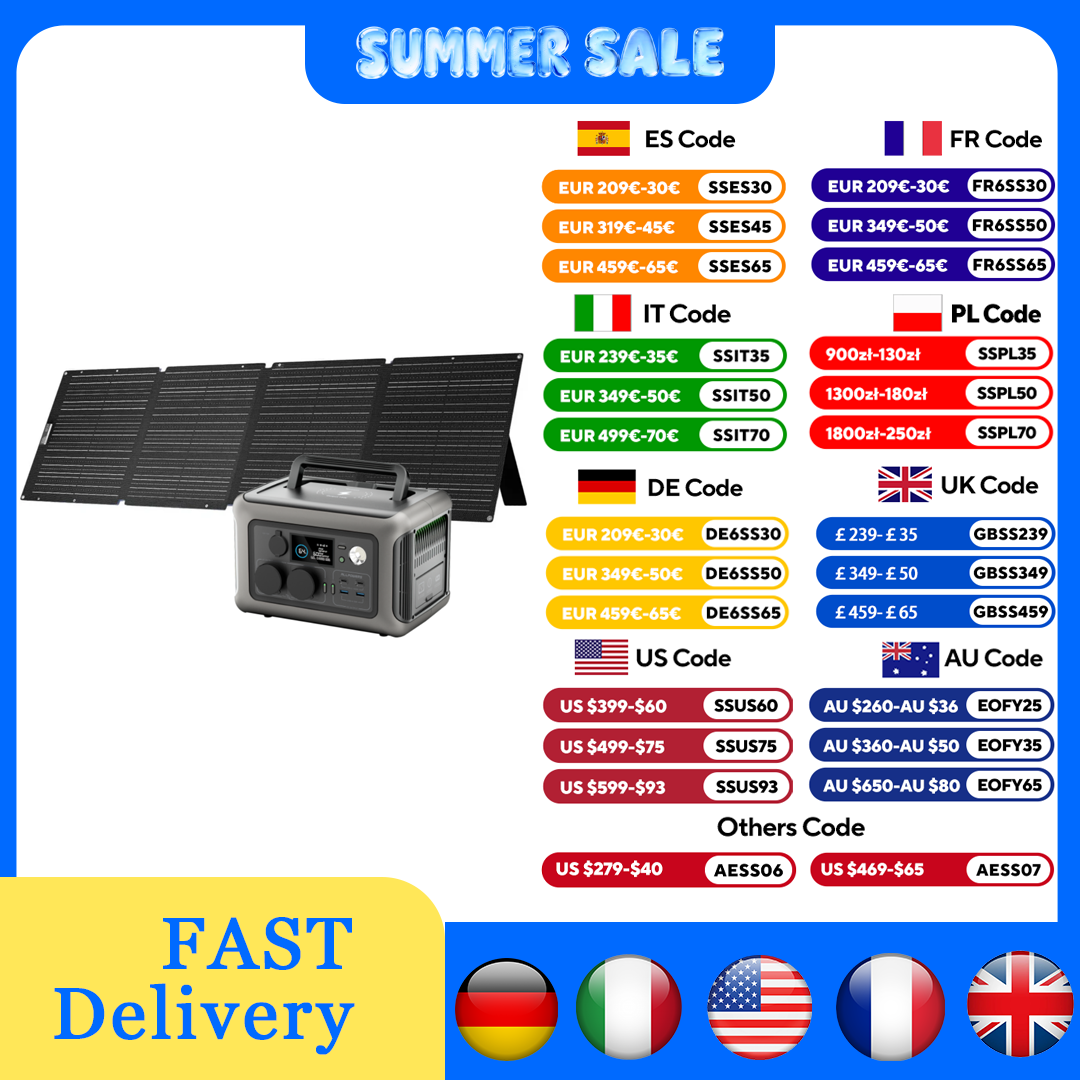ALLPOWERS R600 299Wh 600W LiFe - Solar Emergency Charger บทวิจารณ์และราคา