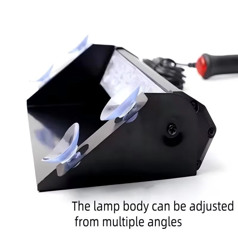 8 LED Universal Car Strobe Lig - Sos Light Strobe บทวิจารณ์และราคา