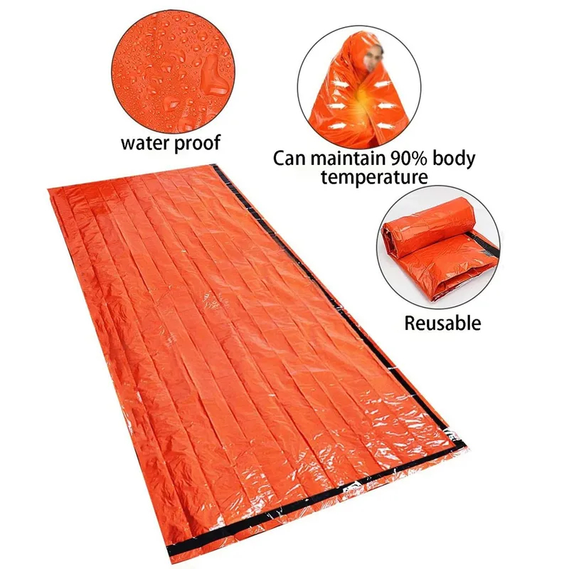 Portable Waterproof Emergency  - Emergency Mylar Tent บทวิจารณ์และราคา