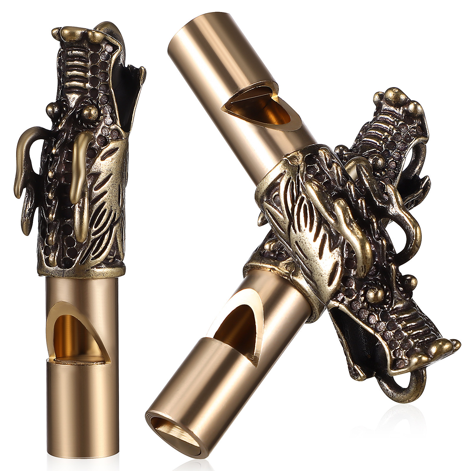 3Pcs Chinese Dragon Whistles B - Emergency Whistle Loud บทวิจารณ์และราคา